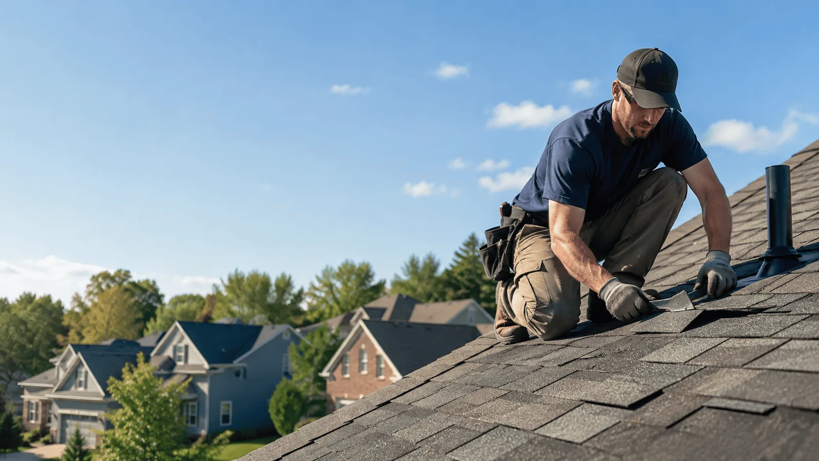 Roof Leak Repair in Newhebron, MS near me